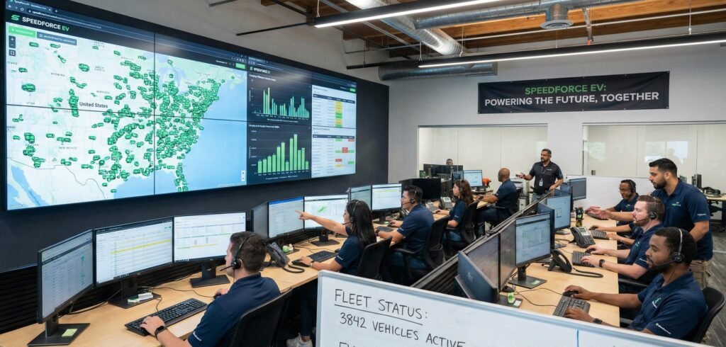 Behind the Scenes: How SpeedForce EV Manages a Fleet of 3,800+ Vehicles
